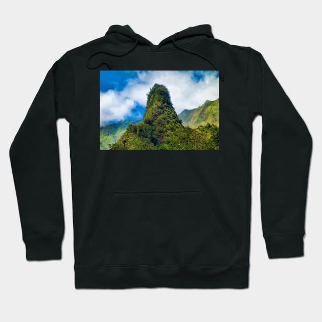 Iao Valley State Monument Study 1 Hoodie by bobmeyers